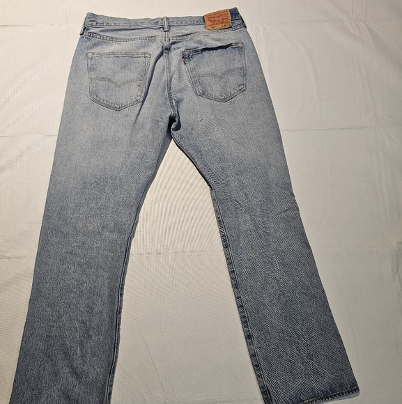 Levis 501 Buttonfly Jeans 36 X 32 - Picture 6 of 12